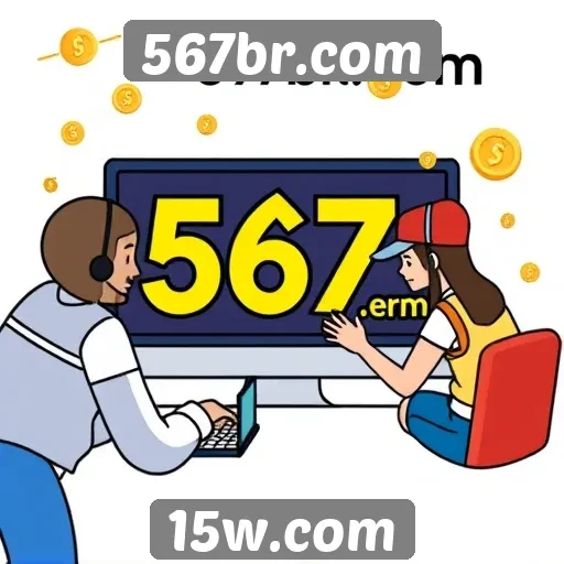 Exploração das funcionalidades interativas no 567br.com